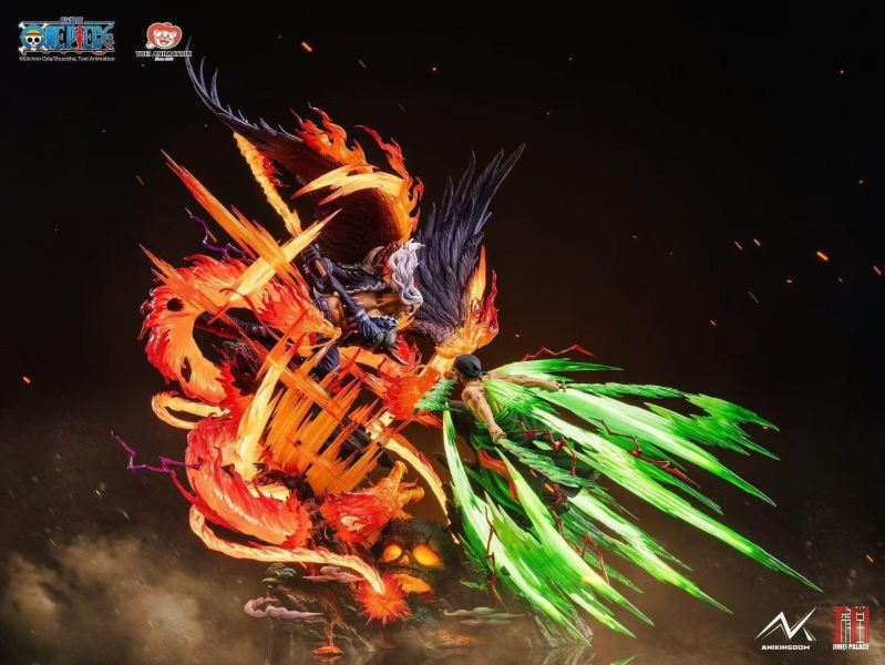 【預購】《正版授權》ANIKINGDOM &  集美殿堂 > 海賊王 > 2026周年款 限量雕像 羅羅亞·索隆 VS 燼 (雙版本) ANIKINGDOM,集美殿堂,海賊王,索隆,燼,GK,玩具,收藏,擺件,模型,公仔,人偶,手辦,動漫