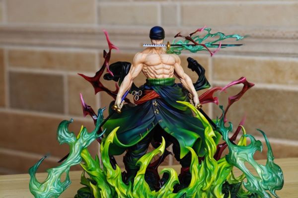 【預購】SY私域 & LX > 海賊王 > 草帽團共鳴系列第一彈 地獄之王 羅羅亞·索隆 海賊王,羅羅亞·索隆,GK,玩具,模型,雕像,共鳴