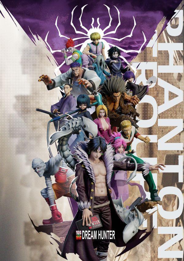 【補款】獵夢工作室 > HUNTER×HUNTER全職獵人 > 1/6 幻影旅團全員集結 HUNTER,全職獵人,獵人,幻影旅團全員集結,GK,玩具,模型,雕像,共鳴