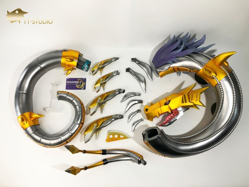 【預購】T1-Studio > 數碼寶貝 > 黑暗四天王系列 鋼鐵海龍獸 (雙版本) T1-Studio,數碼寶貝,鋼鐵海龍獸,GK,玩具,收藏,擺件,模型,公仔,人偶,手辦,動漫