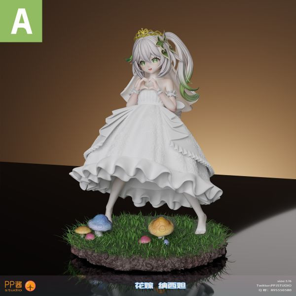 【售罄-代購/追加服務請洽客服】pp醬 > 原神 > 1/6 花嫁納西妲 鏈鋸人,chainsawman,瑪奇瑪,真紀真,18禁,GK,玩具,模型,雕像,共鳴