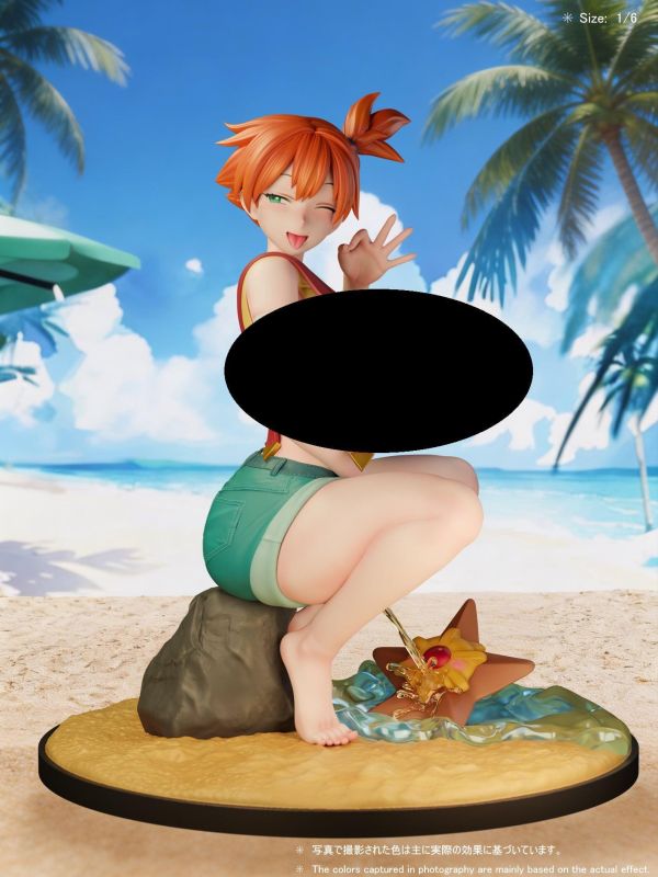 【預購】Beast-Studio > 寶可夢 > 1/6 給海星星補水的小霞 Beast-Studio,寶可夢,小霞,GK,玩具,收藏,擺件,模型,公仔,人偶,手辦,動漫