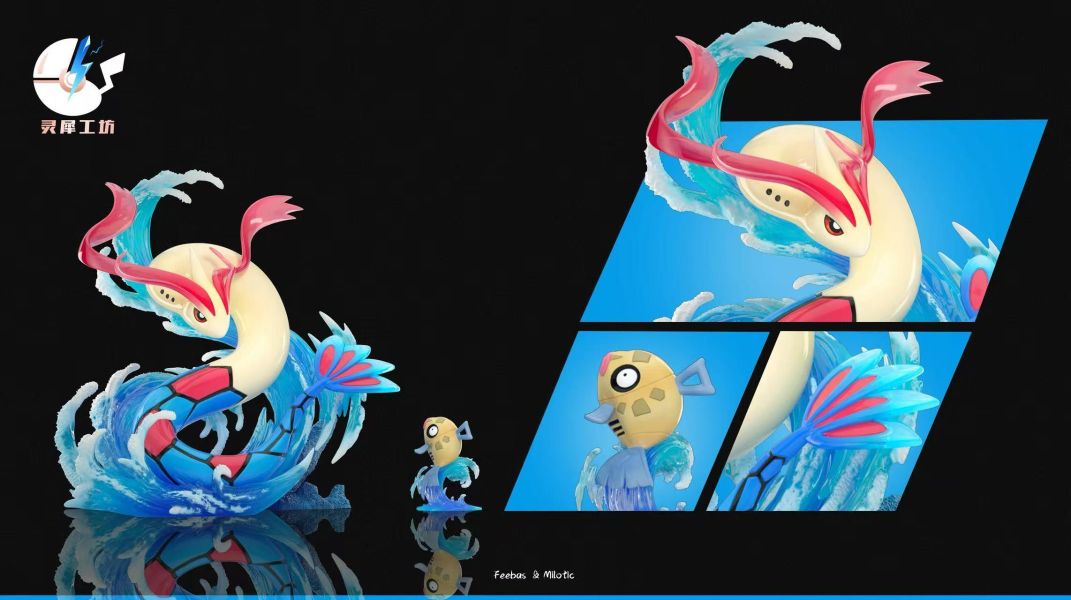 【預購】靈犀工坊 > 寶可夢 > 1/20 美納斯 & 醜醜魚 (雙版本) 靈犀工坊,寶可夢,美納斯,醜醜魚,GK,玩具,收藏,擺件,模型,公仔,人偶,手辦,動漫