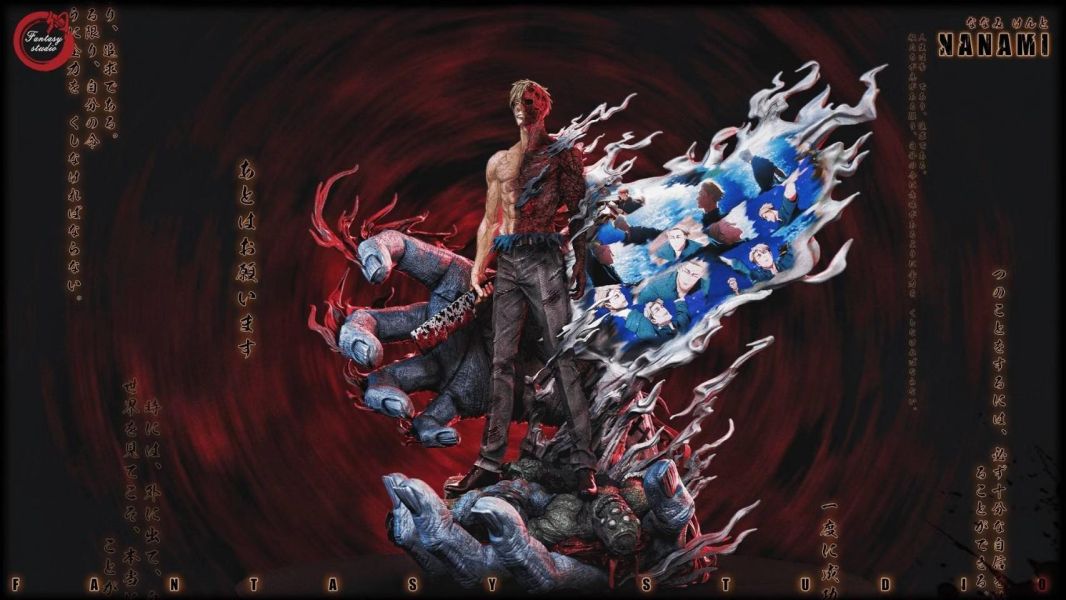 【海外現貨】 Fantasy幻想屋 > 咒術迴戰 > 澀谷事變 彌留之際閃回 娜娜明 七海建人 NIKKE勝利女神妮姬,小紅帽,荒誕紅,Hobbysakura,手機遊戲,手遊,GK,玩具,模型,