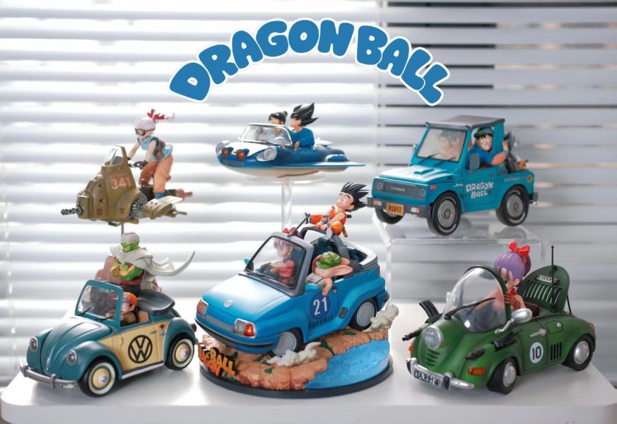 【預購】QK-studio > 七龍珠 > 桌面比例 藍色小車車 小孫悟空 (雙版本) Arcobaleno,家庭教師,澤田綱吉,GK,玩具,收藏,擺件,模型,公仔,人偶,手辦,動漫