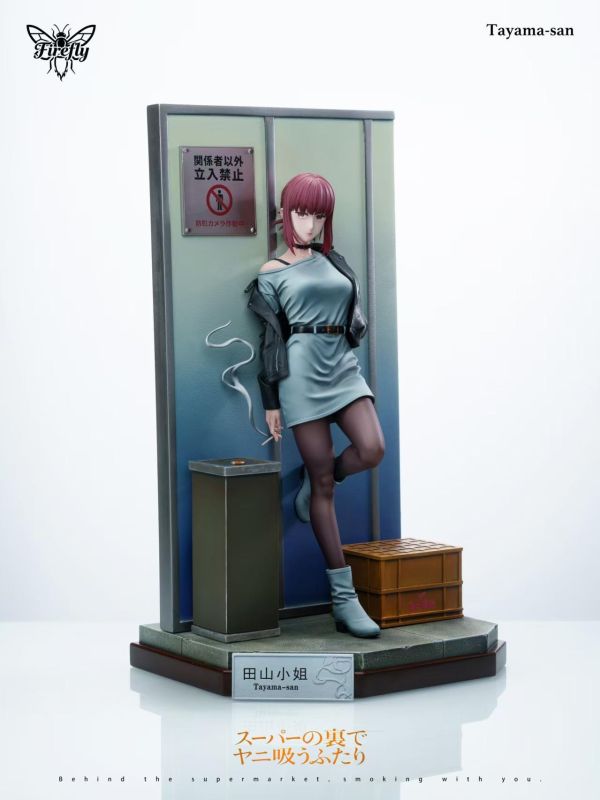 【預購】螢火蟲工作室Firefly-Studio > 躲在超市後門吸煙的兩人 > 1/6 山田 & 田山小姐(雙人物) Starry Moon Atelier 星月工坊,躲在超市後門吸煙的兩人,山田小姐,GK,玩具,收藏,擺件,模型,公仔,人偶,手辦,動漫