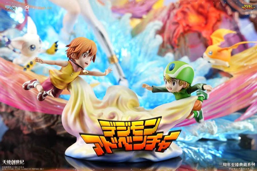 【預購】SuperHero超英 & Flash Art-Studio & Fantasy Zone Maker > 數碼寶貝 > 作品第一彈 天女獸 & 天使獸 創世紀 掠影-Studio,Demons-Studio,數碼寶貝,奧米加獸,GK,玩具,收藏,擺件,模型,公仔,人偶,手辦,動漫