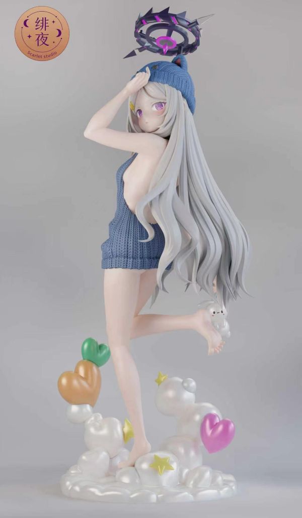 【預購】Scarlet-Studio緋夜工作室 > 蔚藍檔案 > 1/6 毛衣日奈 Scarlet-Studio緋夜工作室,蔚藍檔案,毛衣日奈,GK,玩具,收藏,擺件,模型,公仔,人偶,手辦,動漫