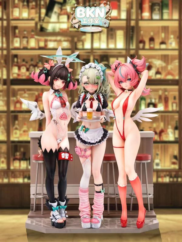 【預購】BKN-Studio比基尼工作室 > 絕區零 > 1/6 妄想party 三小隻蘿莉 千夏 & 愛芮 & 南宮羽 BKN-Studio比基尼工作室,絕區零,千夏,愛芮,南宮羽,GK,玩具,收藏,擺件,模型,公仔,人偶,手辦,動漫
