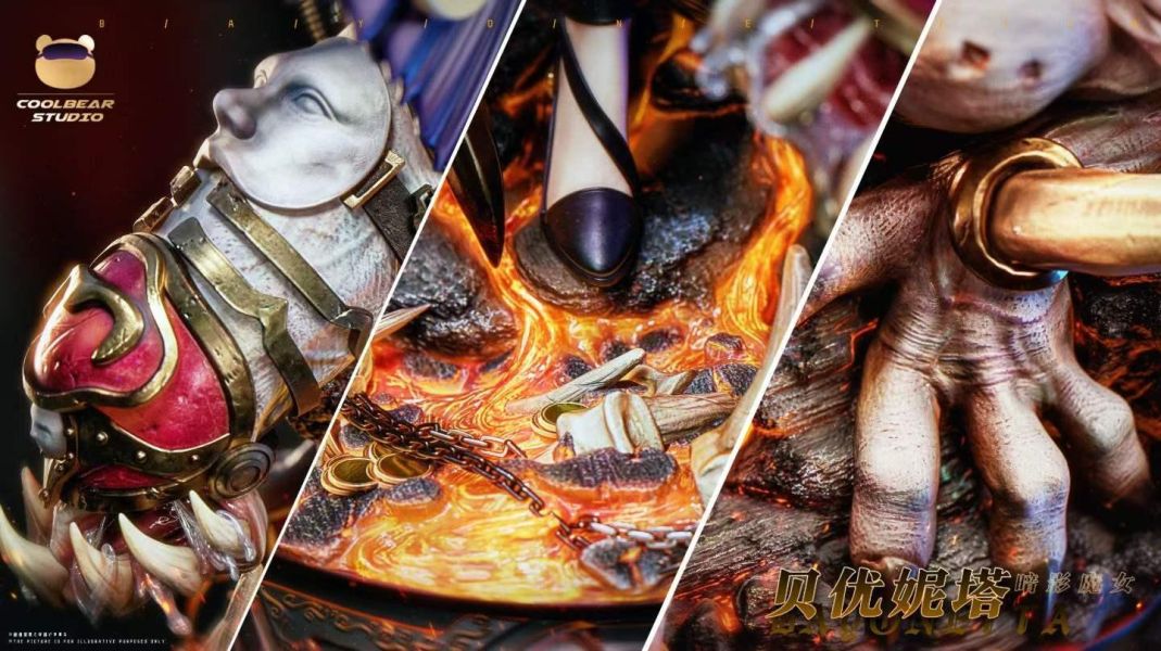 【預購】Coolbear酷熊 > 魔兵驚天錄 > 1/4&1/6 暗影魔女 蓓優妮塔 Coolbear酷熊,魔兵驚天錄,蓓優妮塔,GK,玩具,收藏,擺件,模型,公仔,人偶,手辦,動漫