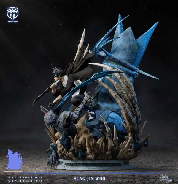 【預購】Mask-Studio > 我獨自升級 > 1/4&1/6 成振宇vs讚美之神 (雙比例) Mask-Studio,我獨自升級,成振宇,讚美之神,GK,玩具,收藏,擺件,模型,公仔,人偶,手辦,動漫