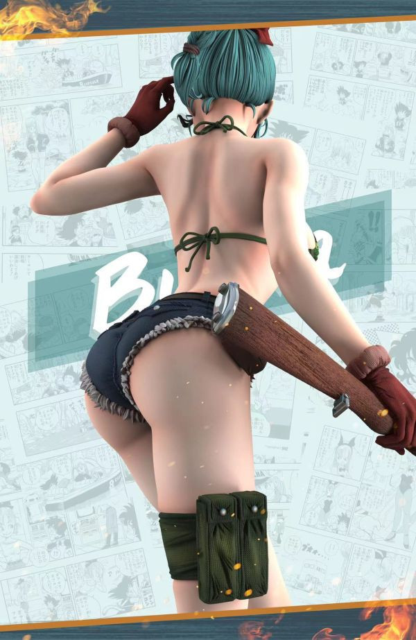 【售罄-代購/追加服務請洽客服】Hunter Fan > 七龍珠 > 1/6 & 1/4 女性魅力系列第三彈 布瑪(雙頭雕) 七龍珠,Dragonball,布羅利,悟吉塔,超級賽亞人,賽亞人,GK,玩具,模型,雕像,共鳴