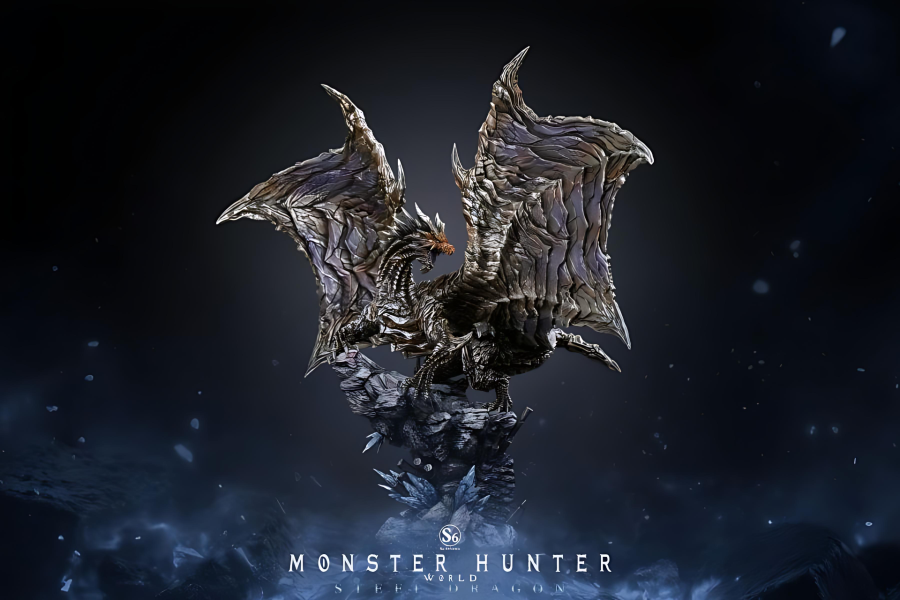 【預購】S6工作室 > 魔物獵人 > 私人訂製 鋼龍 魔物獵人,鋼龍,GK,玩具,模型,雕像,共鳴
