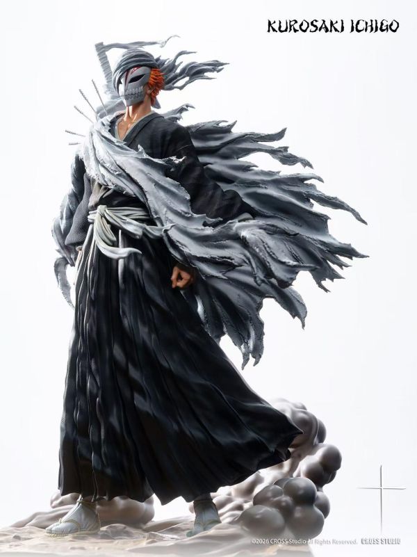 【預購】Cross-Studio > BLEACH死神 > 1/6 初見端倪的虛化 面具 黑崎一護 Moss-Studio,BLEACH死神,更木劍八,GK,玩具,收藏,擺件,模型,公仔,人偶,手辦,動漫