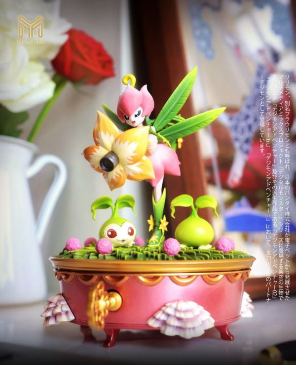 【預購】MINE圖鑒補全工作室 > 數碼寶貝 > 音樂盒系列第一彈 花仙獸 碧藍航線,妖萌萌 ,七省 ,GK,玩具,模型,雕像,共鳴