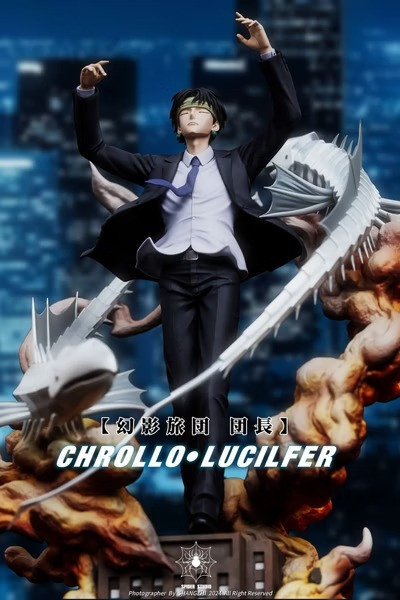 【已售罄，如欲追加請私訊客服@toykokoro】Spider X HUNTERxHUNTER全職獵人 1/4 & 1/6 密室遊魚 庫洛洛·魯西魯 獵人,全職獵人,庫洛洛,幻影旅團,HUNTER