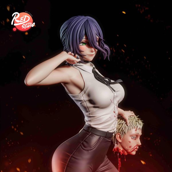 【預購】Red-Studio > 鏈鋸人 > 女雕系列第五彈 > 1/6 & 1/4 蕾潔(含海外細節版 雙頭雕) 中二病工作室,鏈鋸人,蕾潔,GK,玩具,收藏,擺件,模型,公仔,人偶,手辦,動漫
