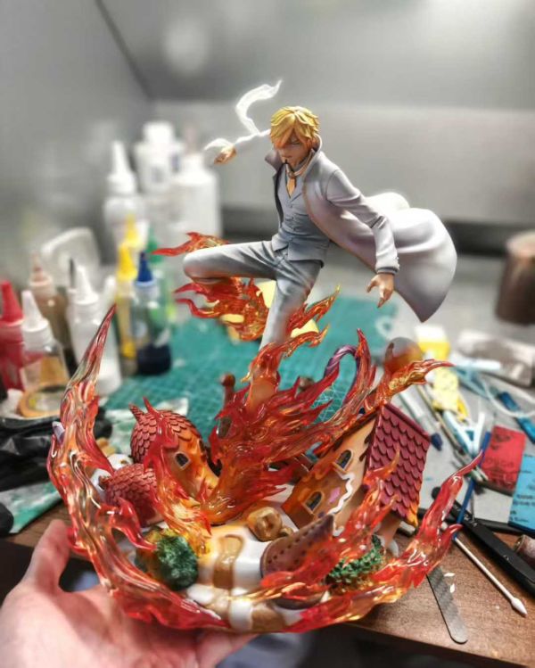 【預購】SQ-Studio > 海賊王 > POP 蛋糕島 香吉士 海賊王,香吉士,GK,玩具,模型,雕像,共鳴