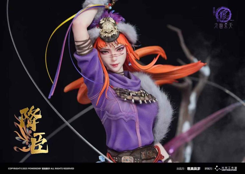 【預購】《正版授權》光年-Studio & 若森數字 > 畫江湖之不良人 > 1/4 降臣 碧藍航線,妖萌萌 ,七省 ,GK,玩具,模型,雕像,共鳴
