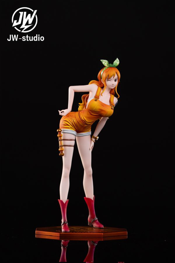 【預購】JW卷王 > 海賊王 > 1/6 狂熱行動 草帽團No.1 娜美 海賊王,娜美,GK,玩具,模型,雕像,共鳴