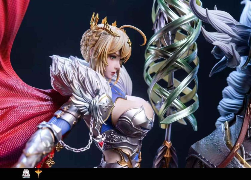 【預購】UMM-Studio > Fate > FGO 雙槍共鳴 白槍呆共鳴黑槍呆 SABER 碧藍航線,妖萌萌 ,七省 ,GK,玩具,模型,雕像,共鳴