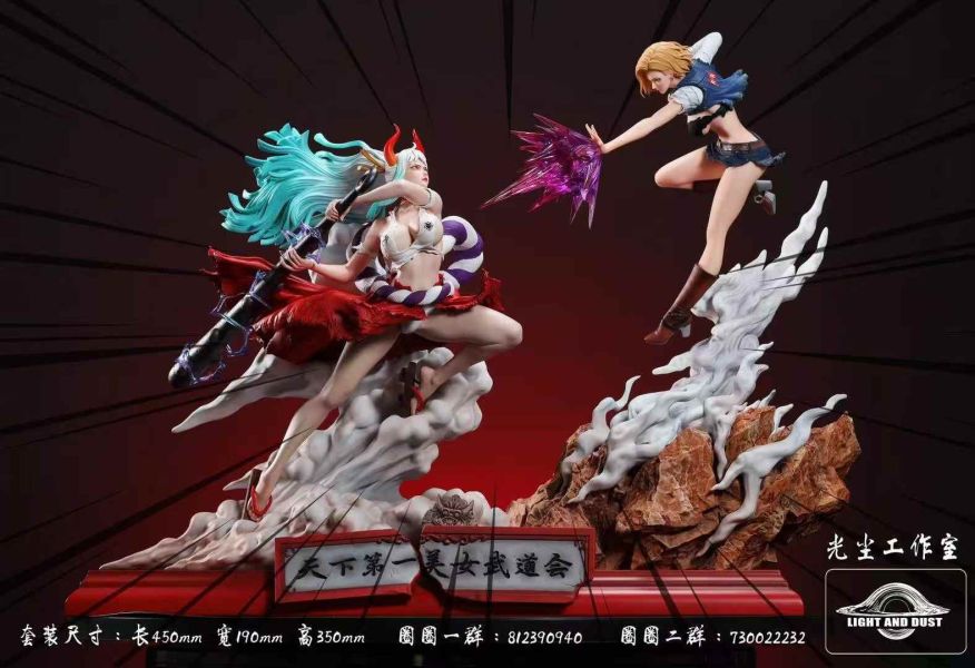 【預購】光塵工作室 > 海賊王&七龍珠 > 1/8 天下第一美女武道會第一彈 大和vs18號 (多版本) 海賊王,七龍珠,大和,18號,GK,玩具,收藏,擺件