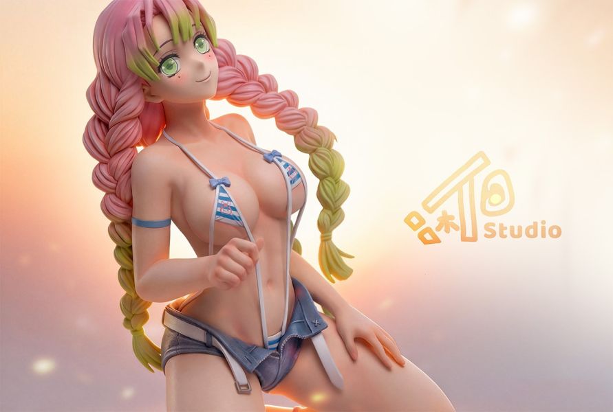 【預購】鹹但工作室 > 鬼滅之刃 > 1/6 新年第一彈 鬼滅系列BL001 泳裝蜜璃 BBSD-Studio,AN-Studio,數碼寶貝,GK,玩具,收藏,擺件,模型,公仔,人偶,手辦,動漫