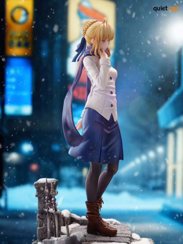 【預購】QuietArt > Fate > 1/6 冬夜 Saber 阿爾托莉雅·潘德拉貢 QuietArt,Fate,Saber,GK,玩具,收藏,擺件,模型,公仔,人偶,手辦,動漫
