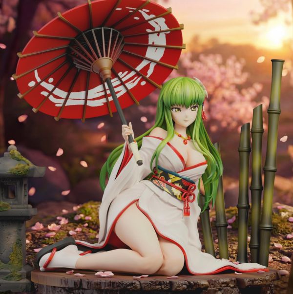 【預購】Surreal-Studio > Code Geass 反叛的魯路修 > 1/6 和服C.C. Surreal-Studio,Code Geass 反叛的魯路修,C.C.,GK,玩具,收藏,擺件,模型,公仔,人偶,手辦,動漫