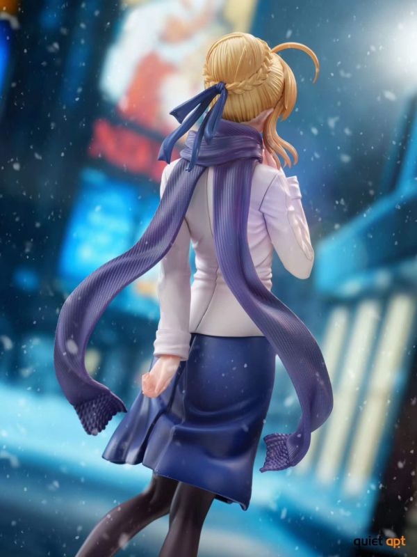 【預購】QuietArt > Fate > 1/6 冬夜 Saber 阿爾托莉雅·潘德拉貢 QuietArt,Fate,Saber,GK,玩具,收藏,擺件,模型,公仔,人偶,手辦,動漫