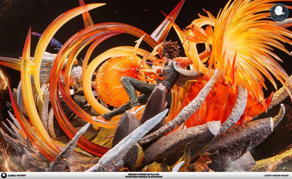 【預購】ILL地下工廠 > 家庭教師HITMAN REBORN! > 激戰篇 澤田綱吉VS白蘭 ILL地下工廠,家庭教師HITMAN REBORN!,澤田綱吉,白蘭,GK,玩具,收藏,擺件,模型,公仔,人偶,手辦,動漫