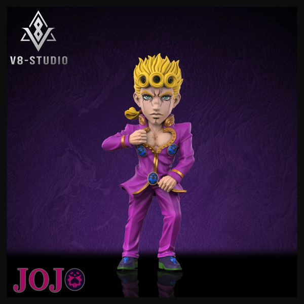 【預購】V8-Studio > JoJo的奇妙冒險 黃金之風 > Wcf喬魯諾·喬巴納&替身黃金體驗 碧藍航線,妖萌萌 ,七省 ,GK,玩具,模型,雕像,共鳴