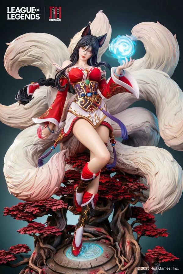 【補款】《正版授權》集美殿堂>League of Legends英雄聯盟>九尾妖狐 阿璃 英雄聯盟,九尾妖狐,阿璃,集美殿堂,GK,玩具,模型,雕像,共鳴