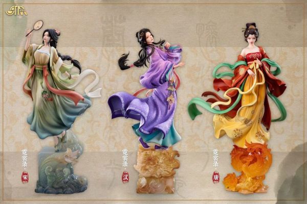 【售罄-代購/追加服務請洽客服】STAREXVA星星社 > 1/6 雕像系列第三彈 霓裳錄 漢·幽蘭 霓裳錄,國風,GK,公仔,雕像,玩具,收藏