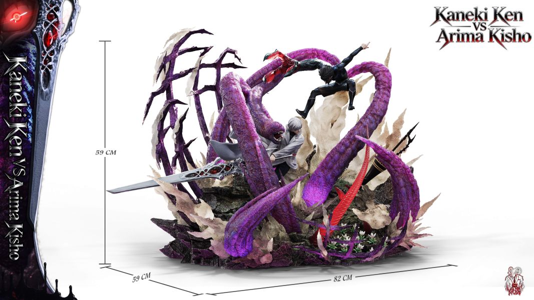 【售罄-代購/追加服務請洽客服】Black Goat > 東京喰種 > 1/6 金木研vs有馬貴將 Black Goat,東京喰種,金木研,有馬貴將,GK,玩具,收藏,擺件,模型,公仔,人偶,手辦,動漫