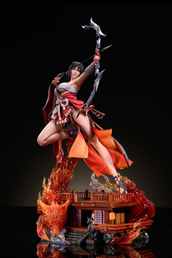 【預購】飛社長模玩工坊 > 百鬼夜行系列 1/4 第一彈 狐火 勝利女神：妮姬,桃樂絲,GK,玩具,收藏,擺件