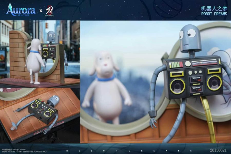 【預購】Aurora-Studio & SUPER HERO超英 > 再見機器人 > Robot Dreams 機器人之夢 Aurora-Studio,SUPER HERO超英,再見機器人,GK,玩具,收藏,擺件,模型,公仔,人偶,手辦,動漫