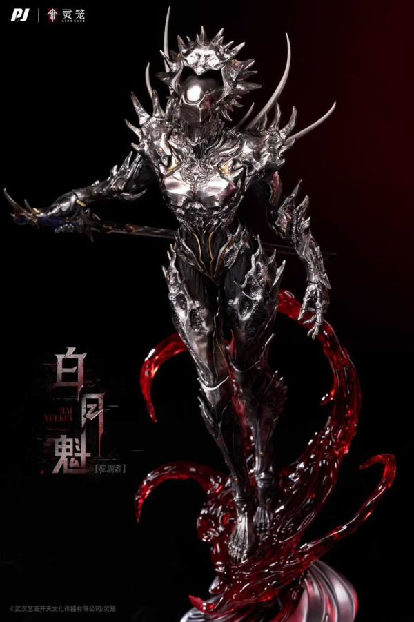 【預購】PIJI否極 > 靈籠 > 1/4&1/6 臨淵者白月魁 (雙比例) 靈籠,白月魁,GK,玩具,收藏,擺件