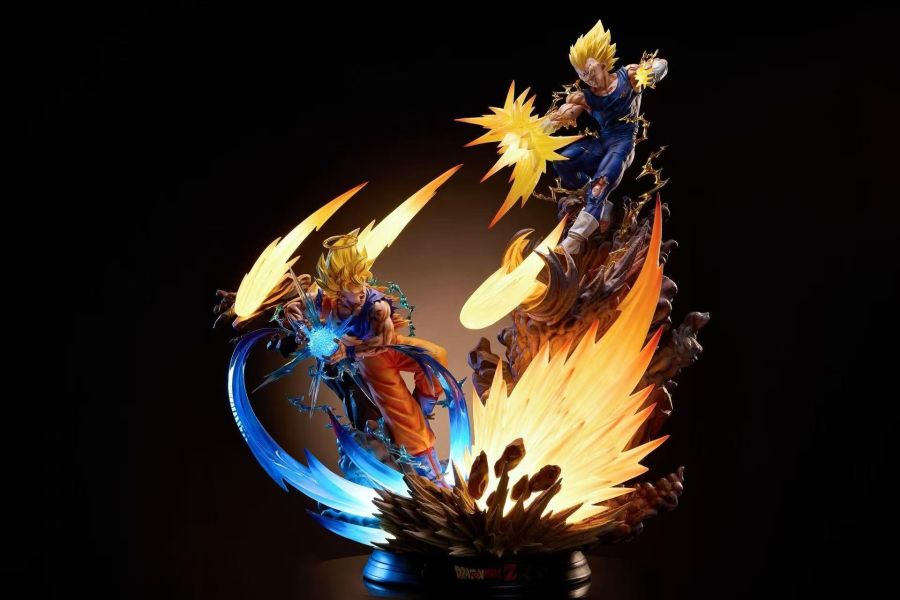 【預購】KD-Studio > 七龍珠 > 1/6 七龍珠Z場景雕像 悟空vs魔人貝吉塔 KD-Studio,七龍珠,悟空,貝吉塔,GK,玩具,收藏,擺件,模型,公仔,人偶,手辦,動漫