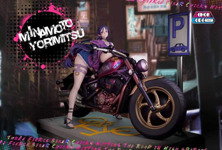 【預購】Demon Core > Fate > 甄選騎乘系列第二彈 機車三人組 源賴光&酒吞&茨木童子 碧藍航線,妖萌萌 ,七省 ,GK,玩具,模型,雕像,共鳴