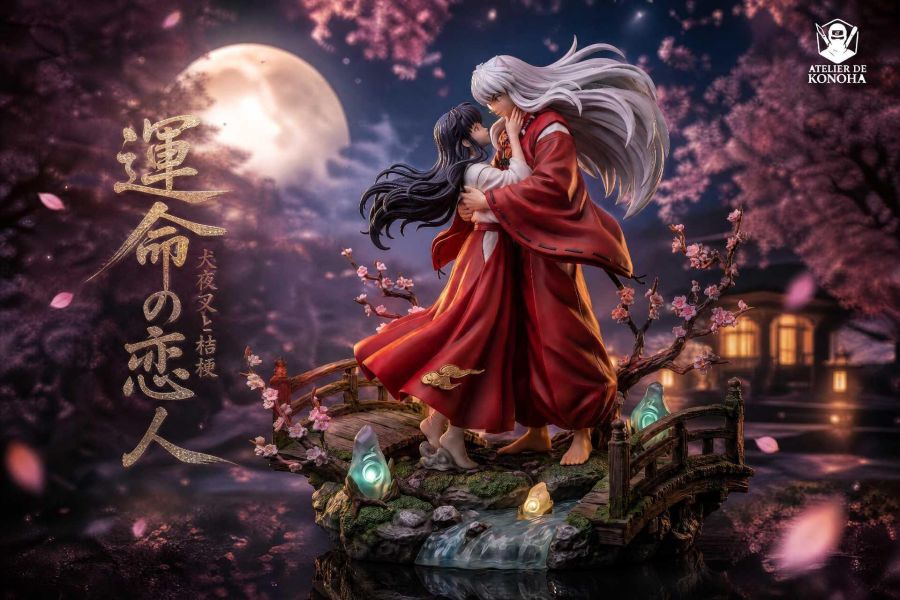 【預購】ATELIER DE KONOHA > 犬夜叉 > 1/6 命運戀人系列 犬夜叉 & 桔梗 ATELIER DE KONOHA,犬夜叉,桔梗,GK,玩具,收藏,擺件,模型,公仔,人偶,手辦,動漫