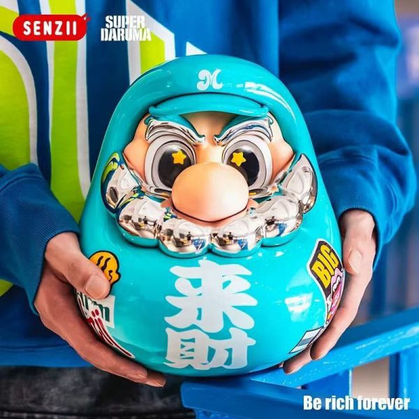 【預購】SENZII千紙 > 任天堂 > 超級達摩SuperDaruma《來財》(雙版本) SENZII千紙,任天堂,超級達摩,GK,玩具,收藏,擺件,模型,公人偶,手辦,動漫