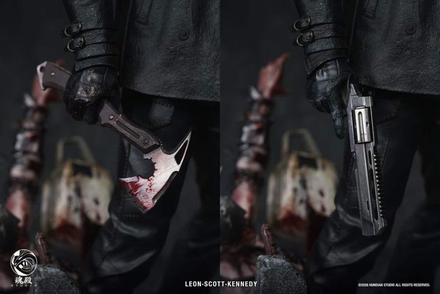 【預購】魂殿工作室 > 惡靈古堡 > 1/4 里昂 魂殿工作室,惡靈古堡,里昂,GK,玩具,收藏,擺件,模型,公仔,人偶,手辦,動漫