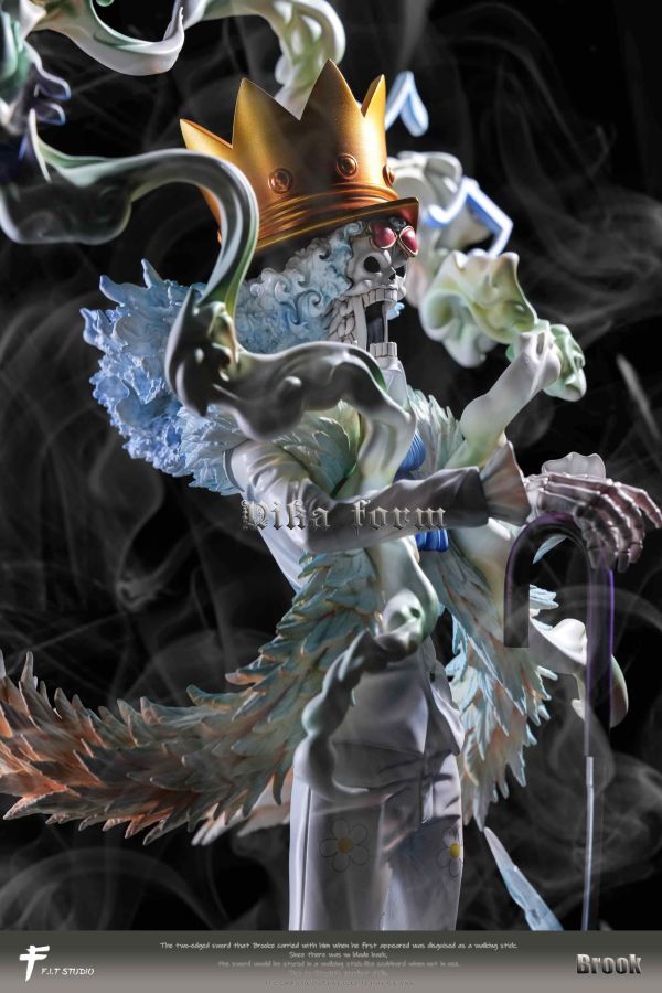 【預購】FIT-Studio > 海賊王 > 全員共鳴系列 第六彈 尼卡形態·音樂家教父 布魯克 集美殿堂,海賊王,布魯克,GK,玩具,收藏,擺件,模型,公仔,人偶,手辦,動漫