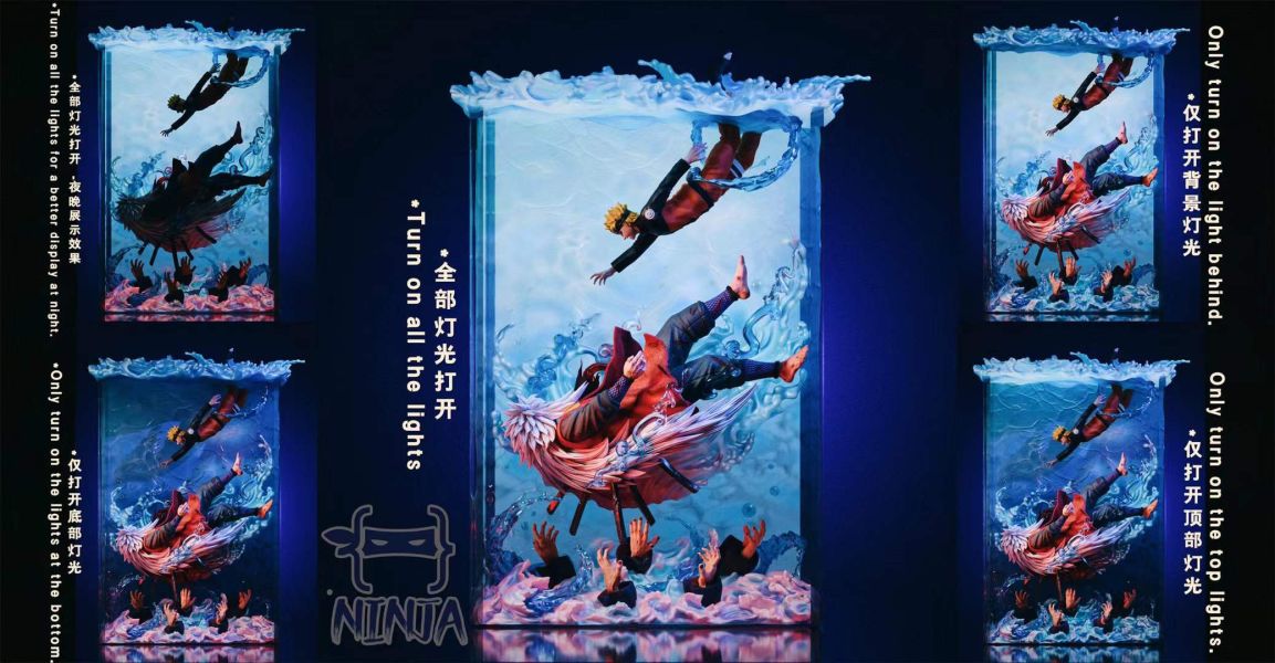 【售罄-代購/追加服務請洽客服】NINJA > 火影忍者 > 1/6 豪傑物語 自來也 & 鳴人 火影忍者,NARUTO,自來也,鳴人,豪傑物語,GK,玩具,模型,雕像,共鳴