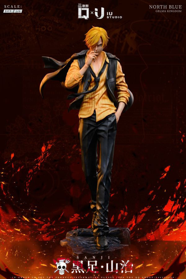 【售罄-代購/追加服務請洽客服】利群工作室 & IU>海賊王>POP & 1/6 黑足香吉士 海賊王,航海王,香吉士,山治,利群,IU,POP,黑足,GK,玩具,雕像,擺件,收藏
