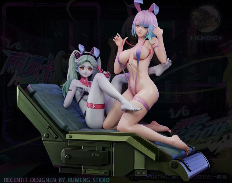 【預購】如夢社 > 電馭叛客：邊緣行者 > 1/6 露西 & 蕾貝卡 TES,棕色塵埃,羅安,GK,玩具,收藏,擺件,模型,公仔,人偶,手辦,動漫