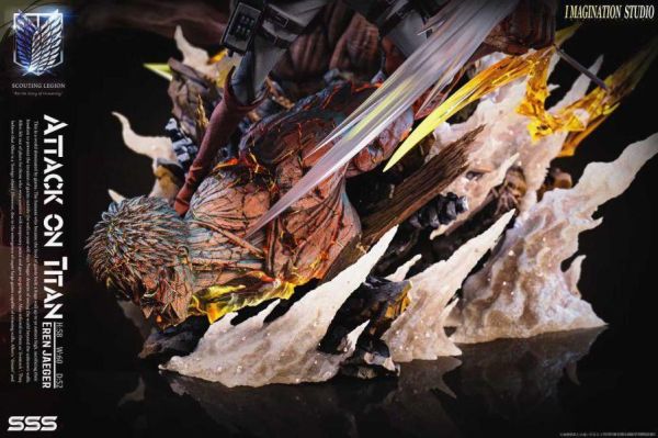 【補款】Imagination(YY) > 進擊的巨人 > 1/6 艾連·葉卡 (雙版本) 進擊的巨人,艾連·葉卡,GK,玩具,模型,雕像,共鳴