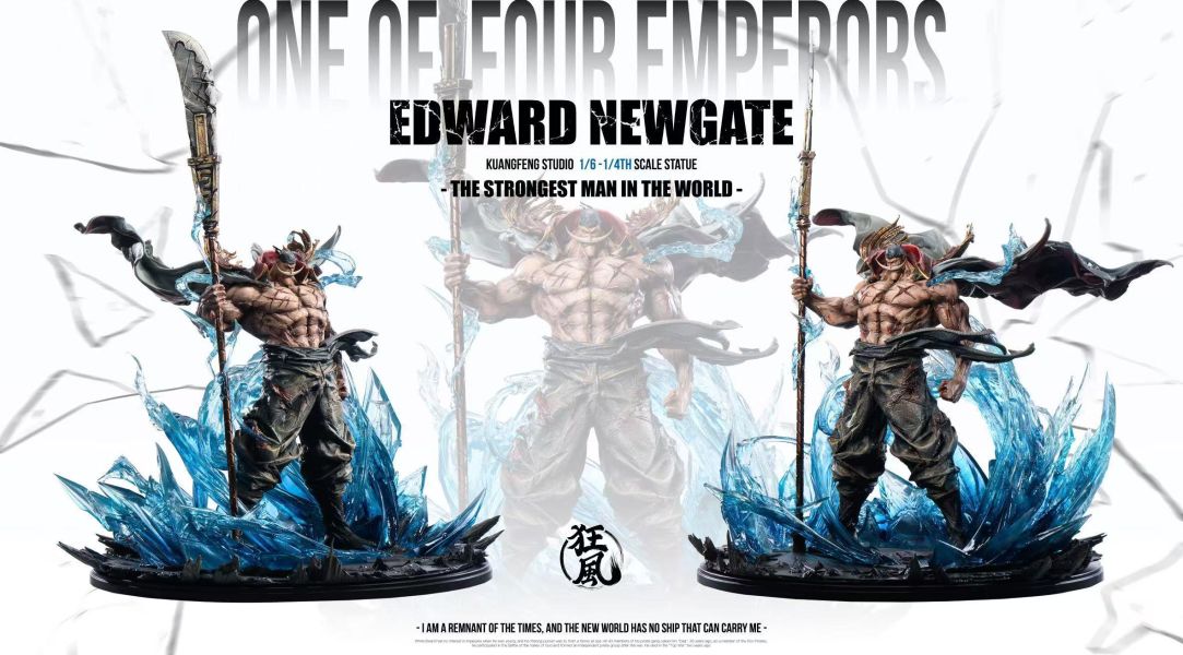 【預購】狂風工作室 & 寫意 > 海賊王 > 1/4&1/6 白鬍子 狂風工作室,寫意,海賊王,白胡子,GK,玩具,收藏,擺件,模型,公仔,人偶,手辦,動漫