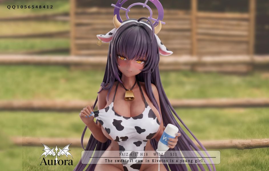 【預購】Au-Studio > 碧藍檔案 > 1/6 奶牛花凜 Lazy Cat,碧藍檔案,一之瀨明日奈,GK,玩具,收藏,擺件,模型,公仔,人偶,手辦,動漫